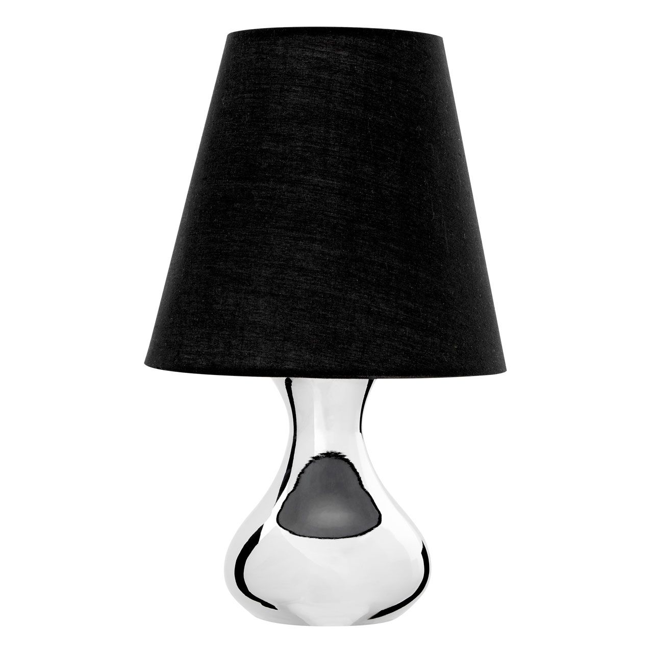 Homewares Nell Black Fabric Shade Table Lamp