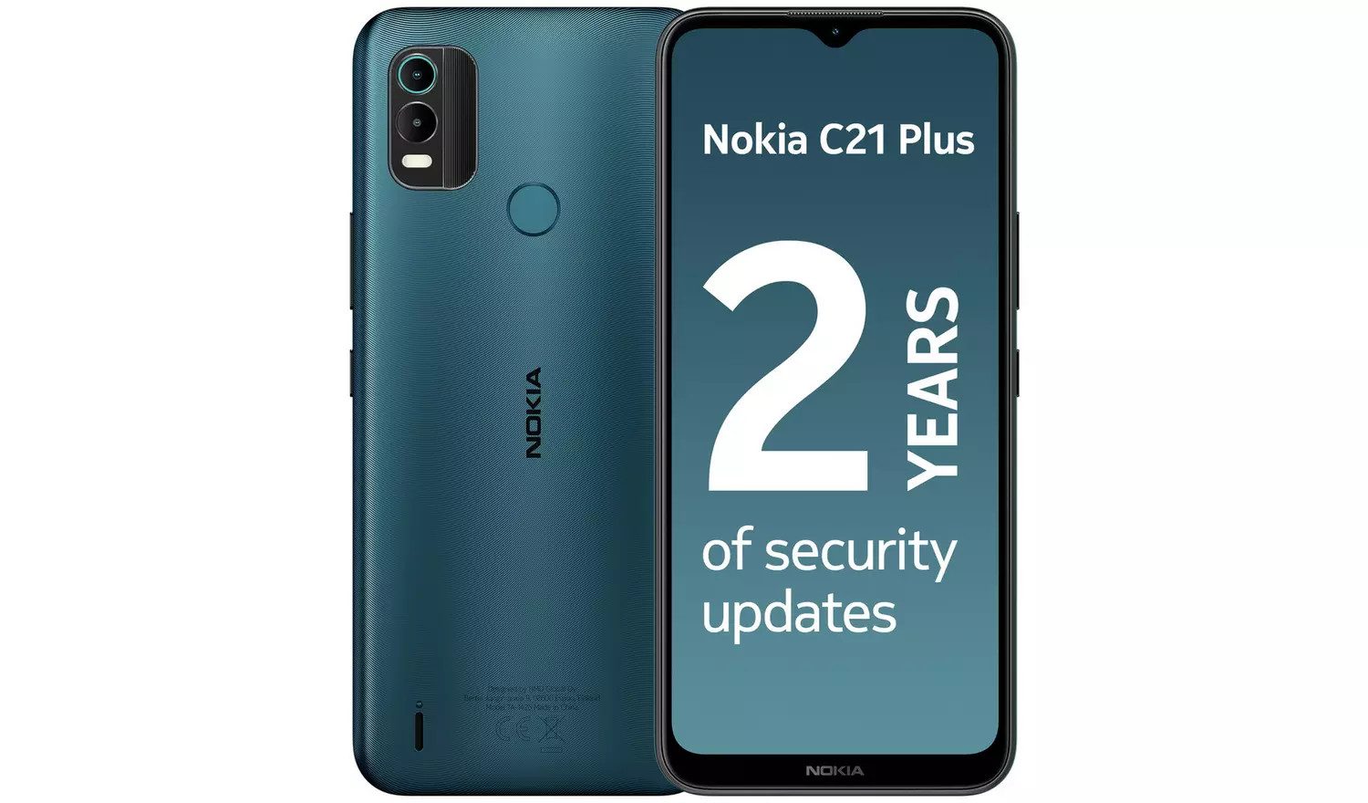 Nokia C21+ 2/32GB Mobile Phone - Cyan