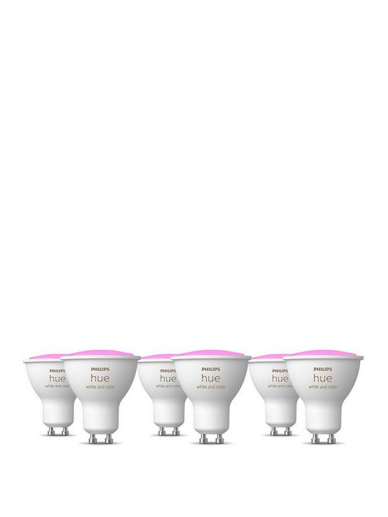 Philips Hue White & Colour GU10 6 Pack