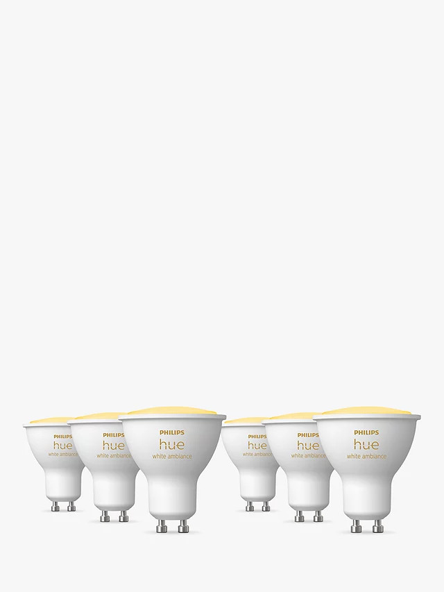 Philips Hue White Ambiance GU10 6 Pack
