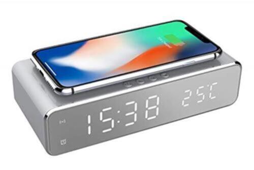 Precision Wireless Charging Led Alarm Clock