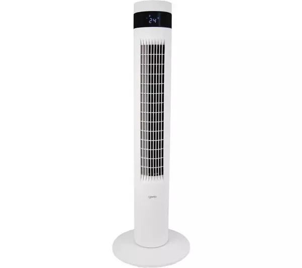 Igenix 35in Digital Tower Fan White
