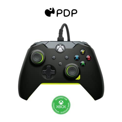 PDP Wired Controller Electric Yellow/Black for Xbox X/S