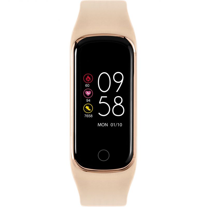 Reflex Series 08 Blush Pink & Gold Fitness Tracker