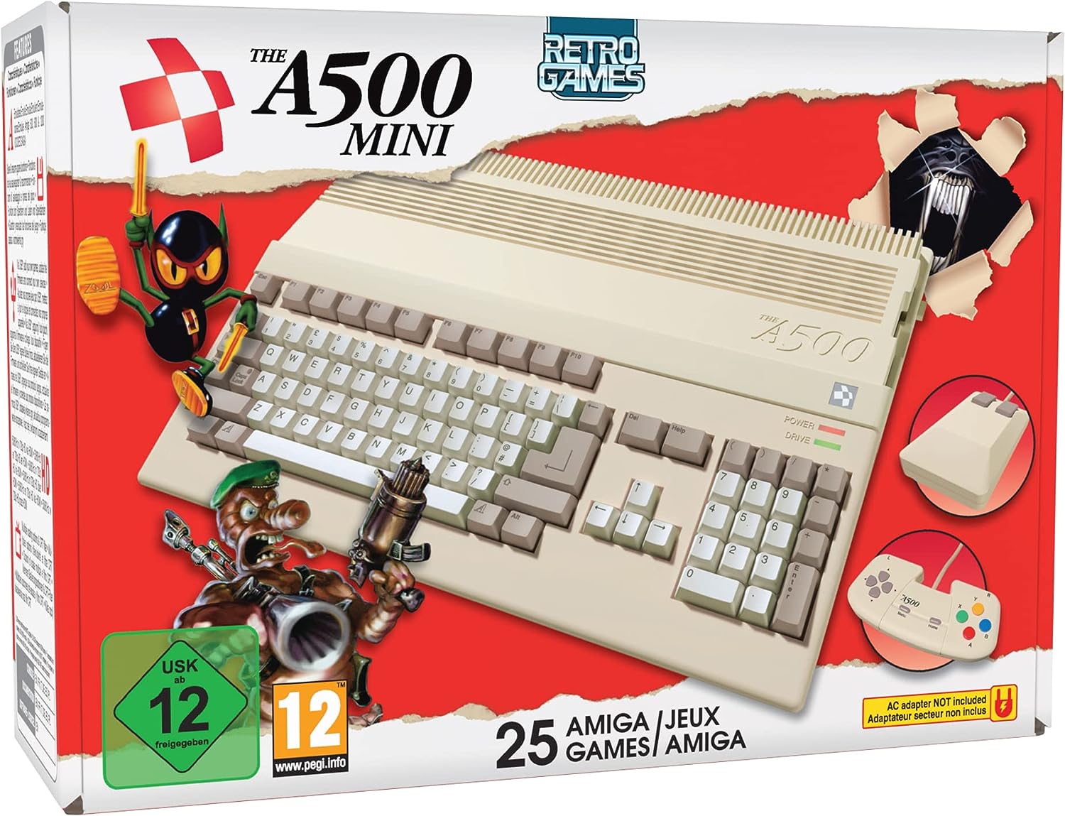 The A500 Mini Commodore Amiga Retro Console