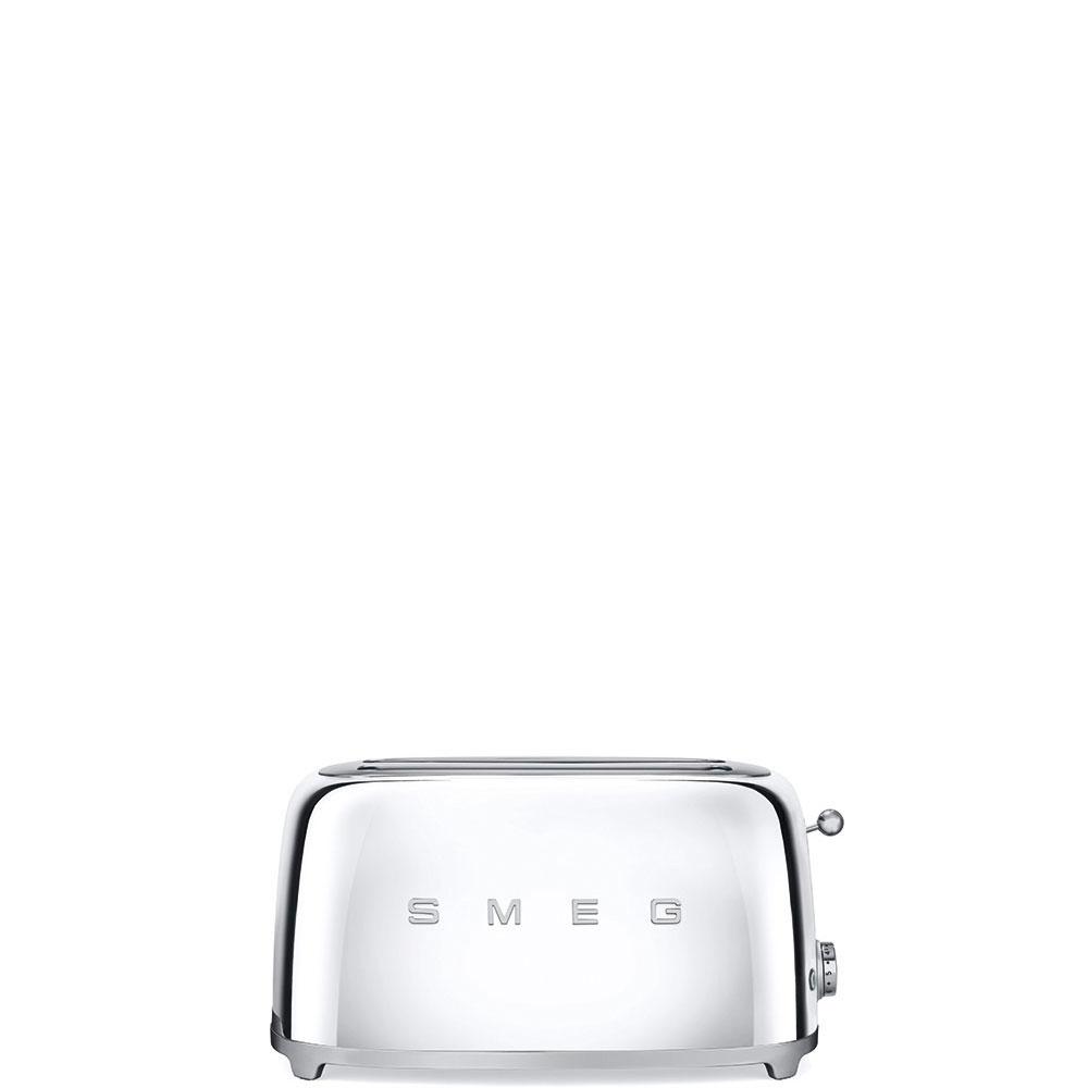 Smeg 4 Slice Toaster - Chrome