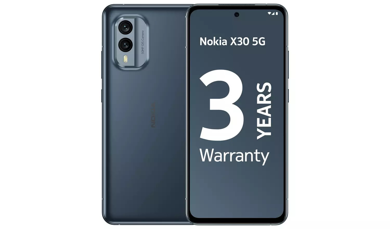 Nokia X30 5G Dual Sim 6/128GB Mobile Phone - Blue